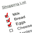 Print out your shopping list